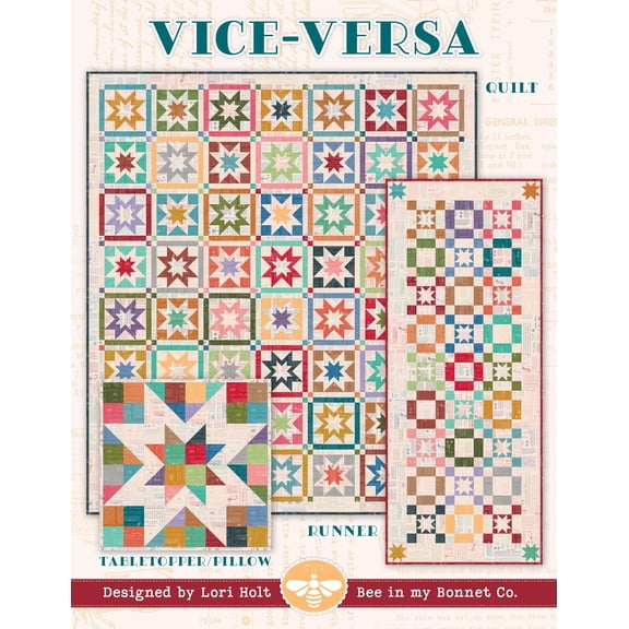 Vice-Versa Quilt Pattern by Lori Holt