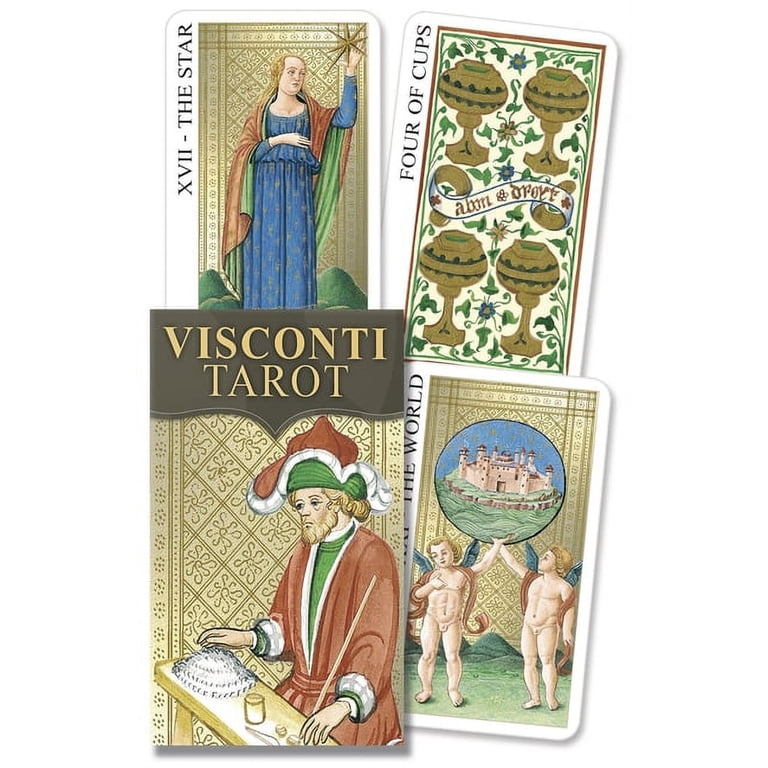 Vice Versa Tarot Visconti Tarot Mini, (Hardcover) - Walmart.com