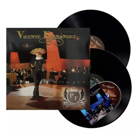 Vicente Fernandez – Primera Fila [2LP + DVD] (Vinyl)
