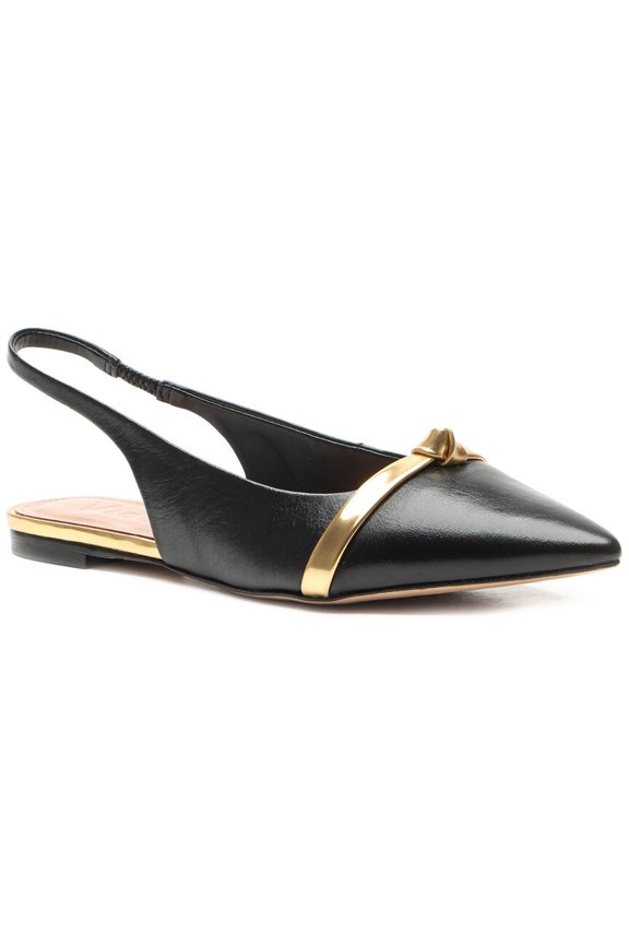 Burnie Leather Slingback, 37