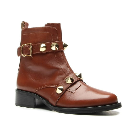 Vicenza Newport Leather Boot, 39, Brown