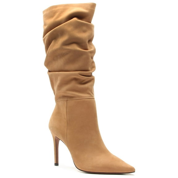 Vicenza Palma Leather Boots, 38, Beige