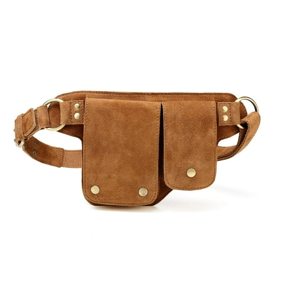 Vicenzo Leather Flori Suede leather Waistpack