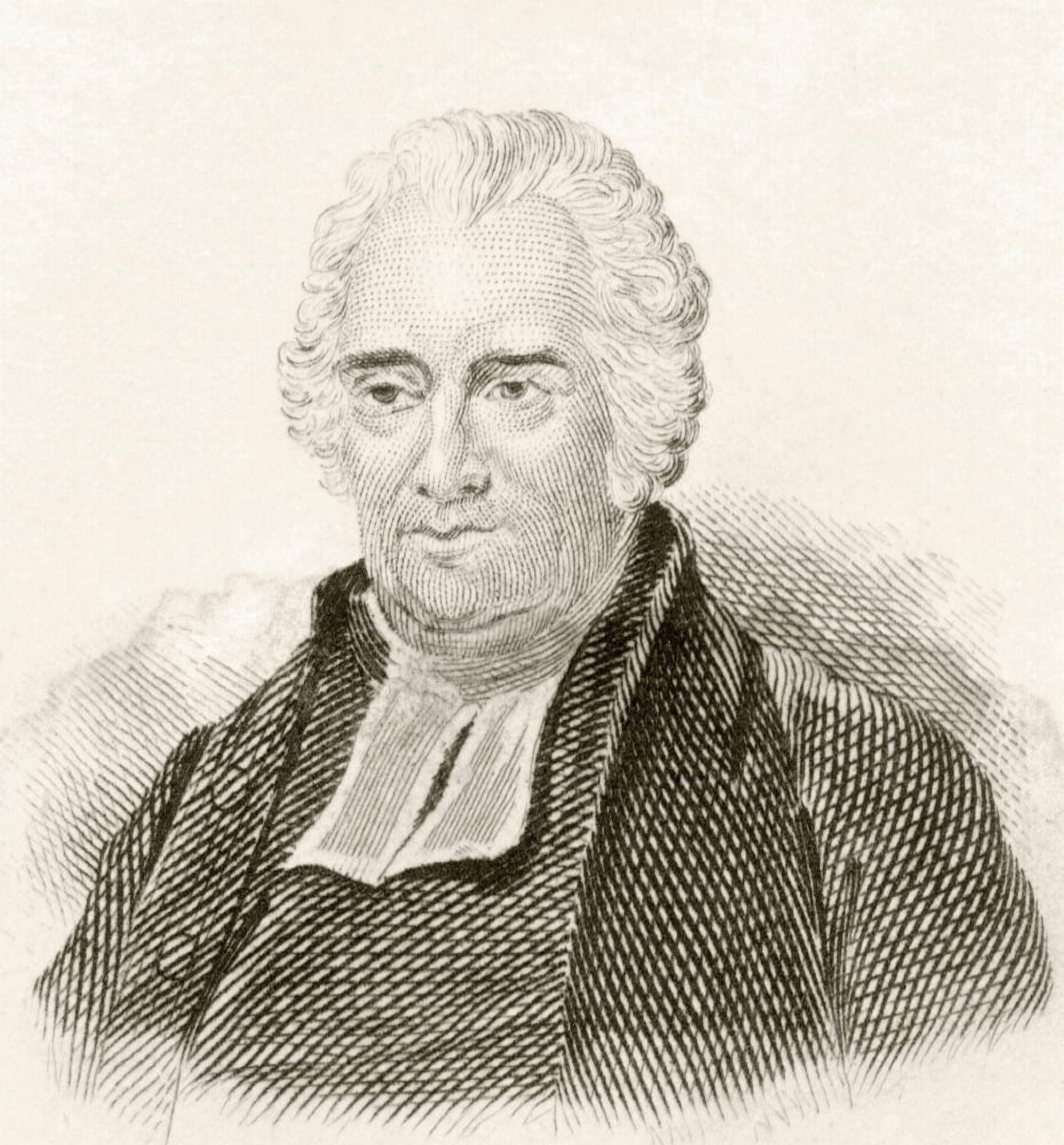 Vicesimus Knox 1752 To 1821 English Essayist And Minister From Crabbs Historical Dictionary Published 1825 Canvas Art - Ken Welsh Design Pics (14 x 15)