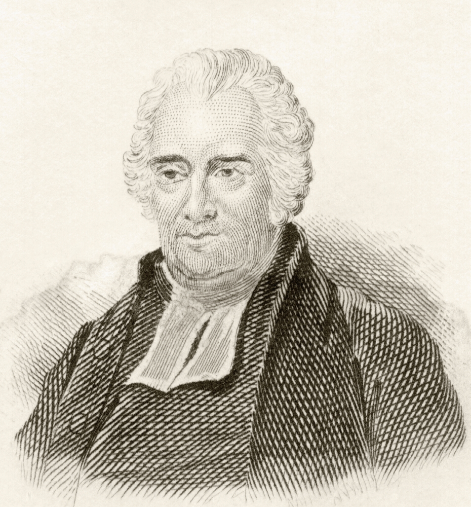 Vicesimus Knox 1752 To 1821 English Essayist And Minister From Crabbs Historical Dictionary Published 1825 Canvas Art - Ken Welsh Design Pics (28 x 30)