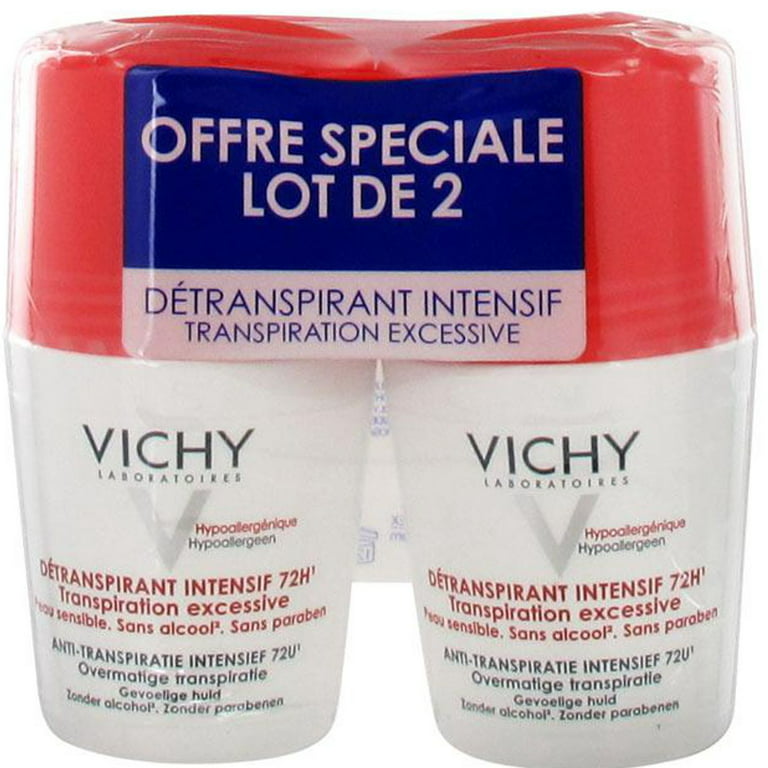 Fantastisk lære efterskrift Vichy 72 Hour Deodorant 2 pack - Walmart.com