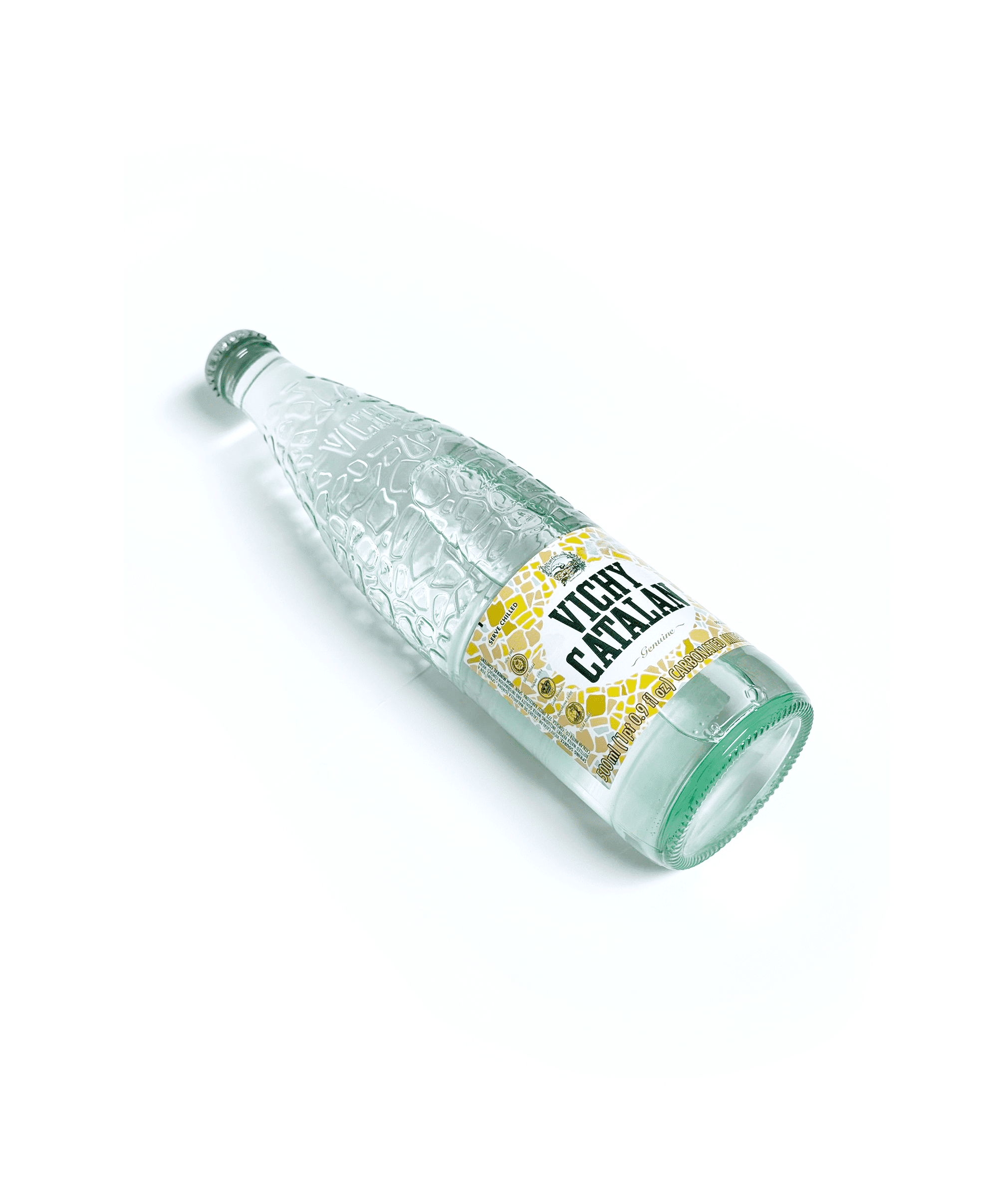 TXAPELA CORP Natural Sparkling Water, 1 Liter Glass Bottle