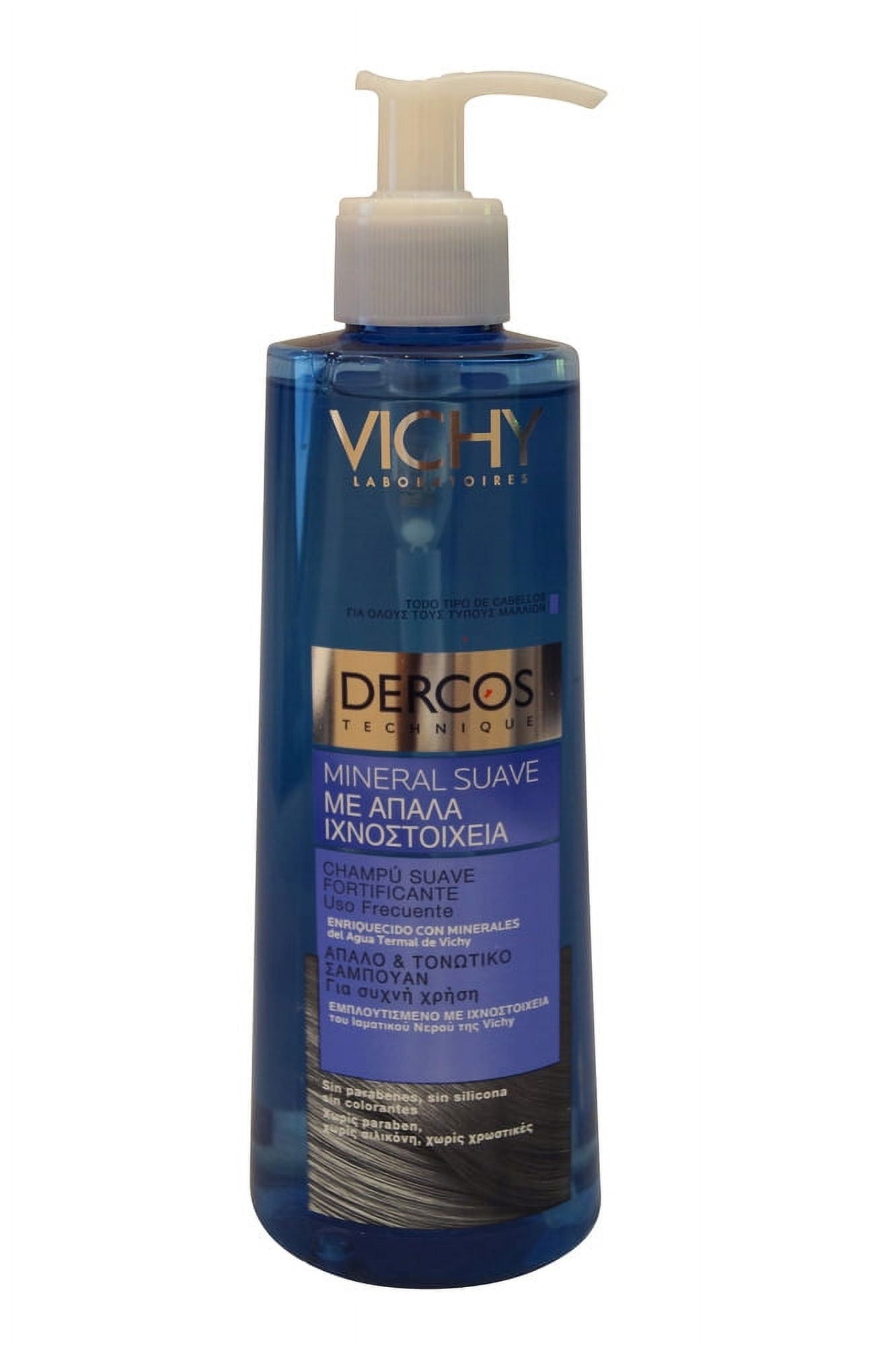 Vichy Dercos Mineral Soft and Fortifying Shampoo with Vichy Dercos Mineral Soft and Fortifying Shampoo with