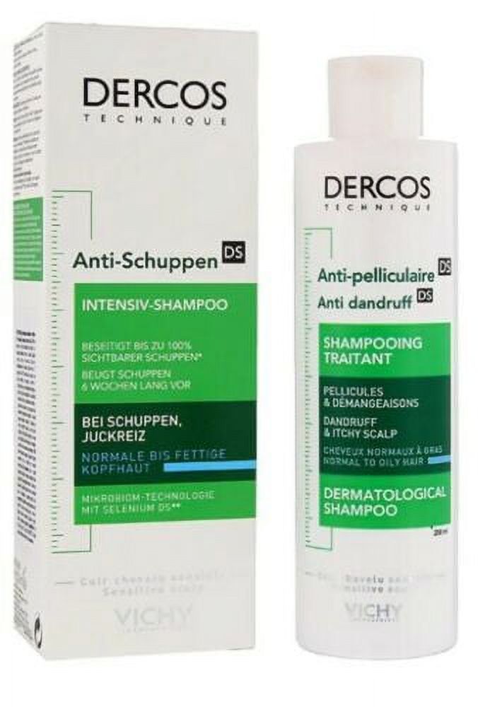 Vichy Dercos Anti-Dandruff Treatment Shampoo Dry Hair 200ml - Walmart.com