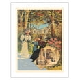 thumbnail image 1 of Vichy France - Paris-Lyon-Méditerranée (PLM) - Vintage Railroad Travel Poster by Hugo F. D’Alési c.1900 - Bamboo Fine Art 290gsm Paper (Unframed) 17x22in, 1 of 4