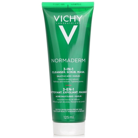 Vichy Normaderm 3 in 1 Scrub + Cleanser + Mask