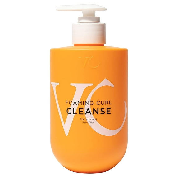Vicious Curl Foaming Curl Cleanse – Clarifying Shampoo for All Curly Hair Types – Curl Enhancing, Moisturizing, Hydrating Frizz-Free, Enhanced Bounce – Sulfate; Paraben and Silicone Free, 12 Fl Oz