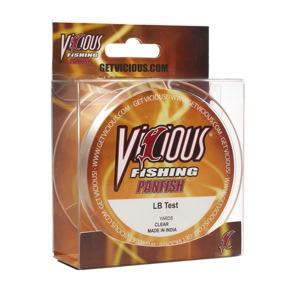 Vicious Panfish Clear Mono - 10 Lb Test