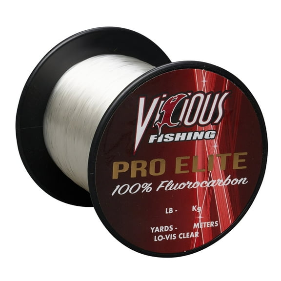 Vicious Pro Elite 100% Japanese Fluorocarbon - 10 LB Test