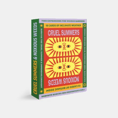 Atlas Games ATG1522 Vicious Gardens Cruel Summers & Noxious Weeds Expansion Board Game