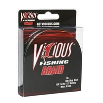 Vicious Standard Green Braid - 20 Lb Test