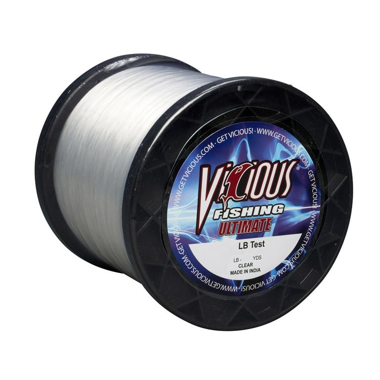 Vicious Ultimate Clear Mono - 1LB Spool 
