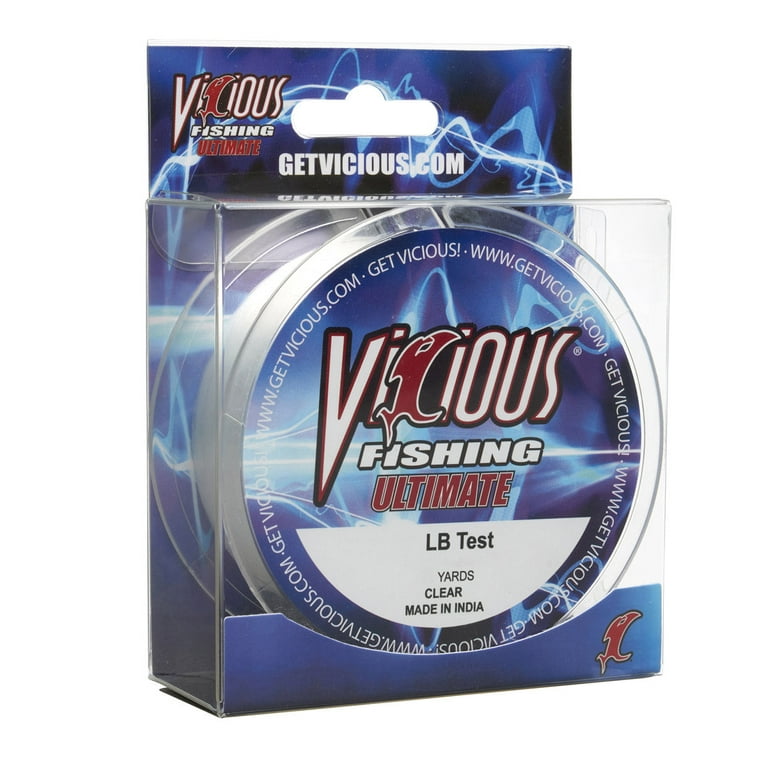Vicious Fishing Ultimate Clear / 12 lb / 330 Yards