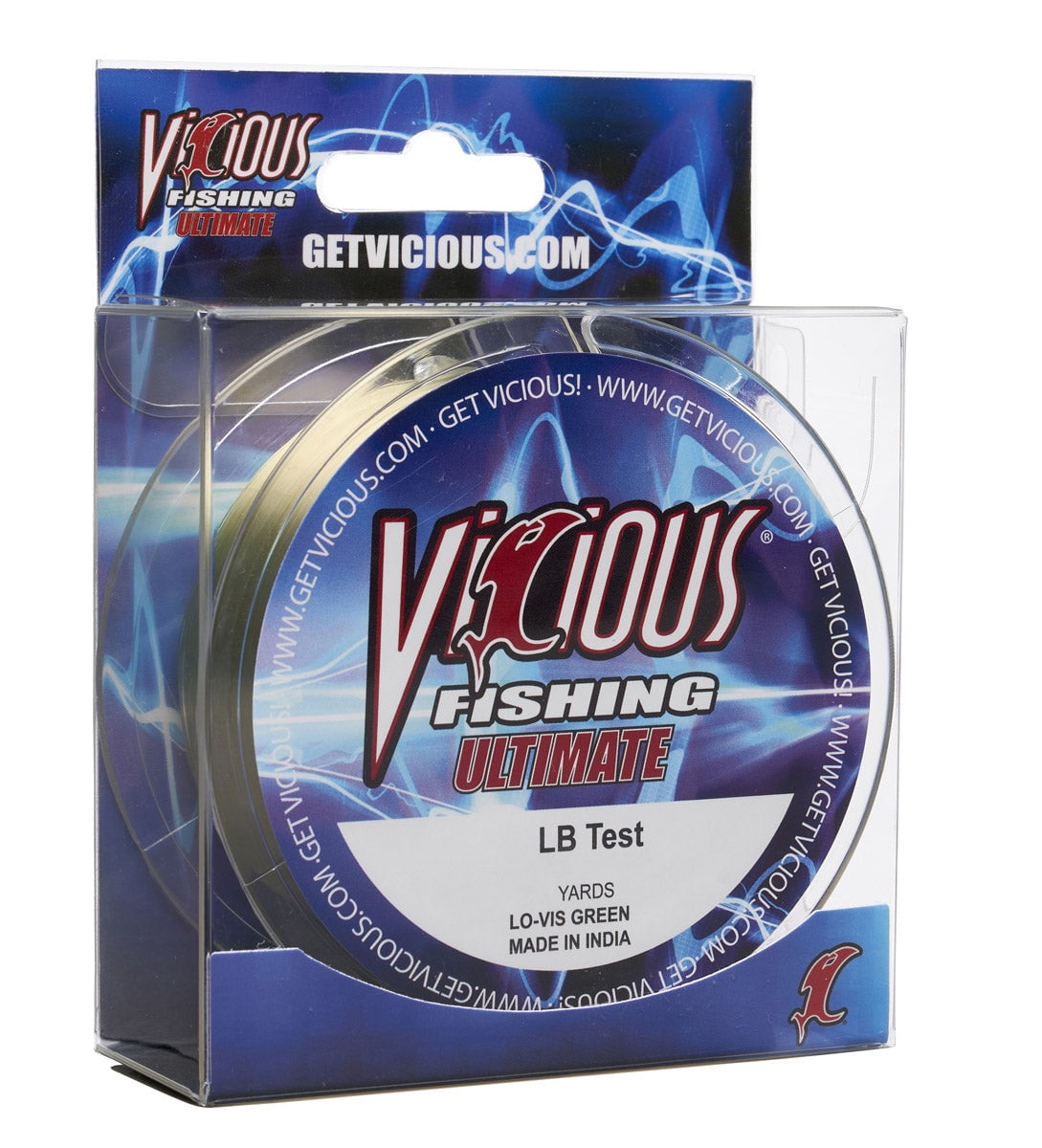  Vicious Fishing 100% Fluorocarbon Leader - 50LB, 33 Yards :  Sports & Outdoors