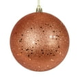 thumbnail image 1 of Vickerman 10" Coral Sequin Ball Ornament, 1 of 2