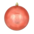 thumbnail image 1 of Vickerman 10" Coral Shiny Ball Ornament, 1 of 2