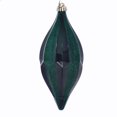 thumbnail image 1 of Vickerman 10" Emerald Candy Glitter Shuttle Christmas Ornament, Pack of 2, 1 of 2