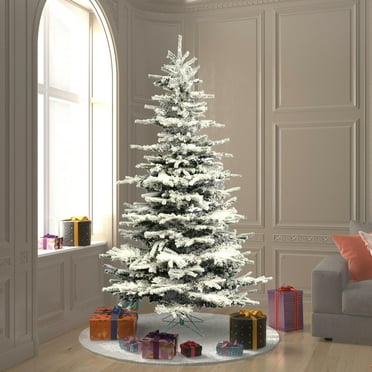 Vickerman 10' Flocked Sierra Fir Artificial Christmas Tree, Unlit