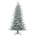 thumbnail image 1 of Vickerman 10' Frosted Eastern Fraser Fir Artificial Christmas Tree, Multi-colored Dura-Lit LED lights, 1 of 5