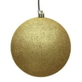 thumbnail image 1 of Vickerman 10" Gold Glitter Ball Ornament, 1 of 2