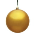 thumbnail image 1 of Vickerman 10" Honey Gold Candy Ball Ornament, 1 of 2