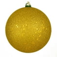 thumbnail image 1 of Vickerman 10" Medallion Gold Sequin Ball Ornament, 1 of 6