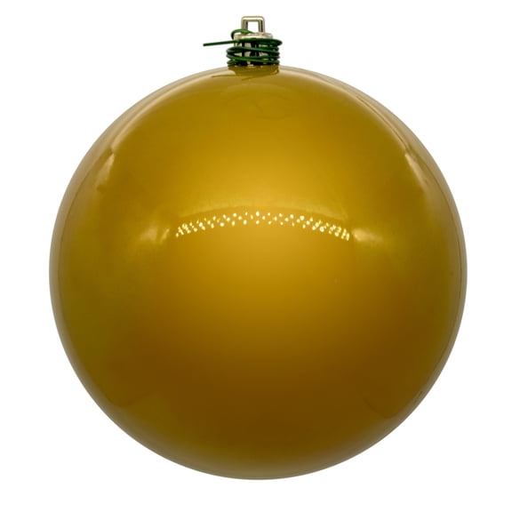 Vickerman 10" Medallion Pearl UV Drilled Ball Ornament 1 per bag.