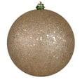 thumbnail image 1 of Vickerman 10" Oat Sequin Ball Ornament, 1 of 2