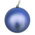 thumbnail image 1 of Vickerman 10" Periwinkle Shiny Ball Ornament, 1 of 2