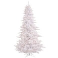 thumbnail image 1 of Vickerman 10' White Fir Artificial Christmas Tree, Warm White Dura-lit LED Lights, 1 of 2