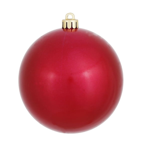 Vickerman 10" Wine Candy Ball Ornament