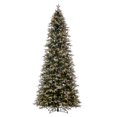 thumbnail image 1 of Vickerman 10' x 54" Frosted Douglas Fir Artificial Pre-Lit Christmas Tree, Warm White LED Mini Lights., 1 of 5