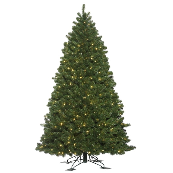 Vickerman 10' x 69" Oregon Fir Outdoor Artificial Christmas Tree, Warm White Wide Angle LED Lights