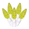 thumbnail image 1 of Vickerman 100 Lime C6 LED Single Mold Light on White Wire, 34' Christmas Light Strand, 1 of 4
