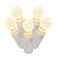 thumbnail image 1 of Vickerman 100 Warm White G12 LED Single Mold Light on White Wire, 34' Christmas Light Strand, 1 of 2