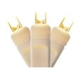 thumbnail image 1 of Vickerman 100 Warm White Wide Angle LED Light on White Wire, 50' Christmas Single Mold Light Strand, 1 of 2