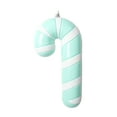 thumbnail image 1 of Vickerman 11" Seafoam Glitter Candy Cane Ornament., 1 of 1