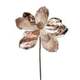 thumbnail image 1 of Vickerman 11" x 22" Rose Gold Magnolia Shiny Glitter Artificial Christmas Spray. Includes 6 sprays per pack., 1 of 2