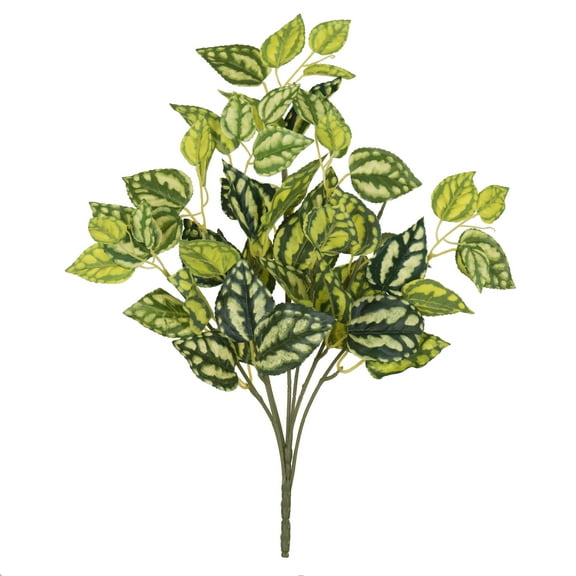 Vickerman 12.5" Artificial Light Green Spiderwort Bush, Set of 3