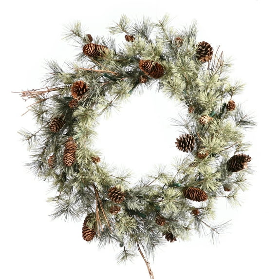 Vickerman 12" Dakota Artificial Christmas Wreath, Unlit