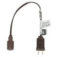 thumbnail image 1 of Vickerman 12" Lead Coaxial Power Cord for X6B6601PBG 50Lt Coaxal LED Set. Brown Wire, CSA/us Listed, 6/bag, 1 of 5