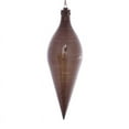 thumbnail image 1 of Vickerman 12" Pewter Wood Grain Shuttle Ornament. These ornaments are the perfect addition to any holiday decorating project. They features a light wood grain pattern. Includes 2 pieces per pack., 1 of 1