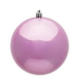 thumbnail image 1 of Vickerman 12" Pink Shiny Ball Ornament, 1 of 2