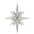 thumbnail image 1 of Vickerman 12" Silver Iridescent Star Christmas Ornament, 1 of 2