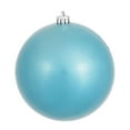 thumbnail image 1 of Vickerman 12" Turquoise Candy Ball Ornament, 1 of 3